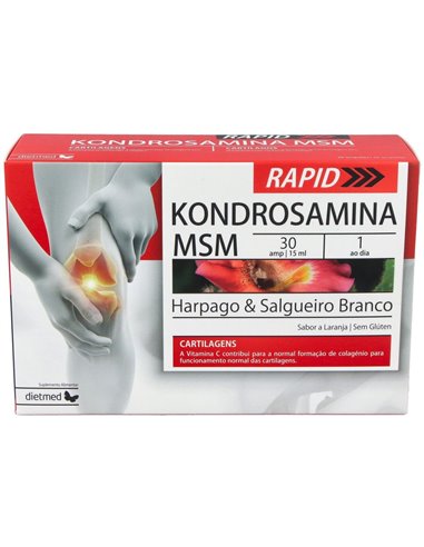 Kondrosamina Msm Rapid 30Amp. de Dietmed