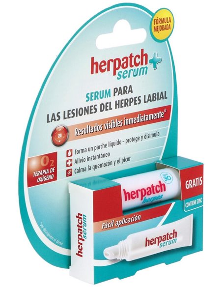 Herpatch Serum 5Ml. + Prevent Labial 4,8Gr. de Herpatch
