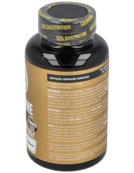 Creatina 1000Mg. 60Comp. de Gold Nutrition