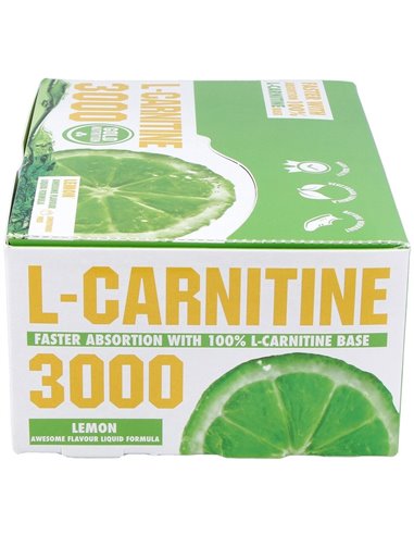 L-Carnitina 3000Mg. Sabor Limon 20Viales de Gold Nutrition