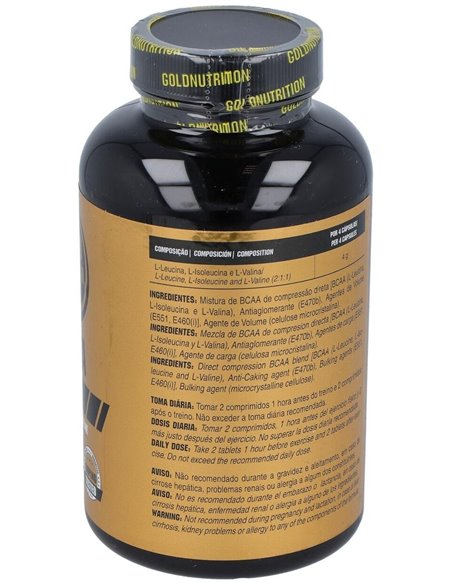 Bcaa 180Comp. de Gold Nutrition