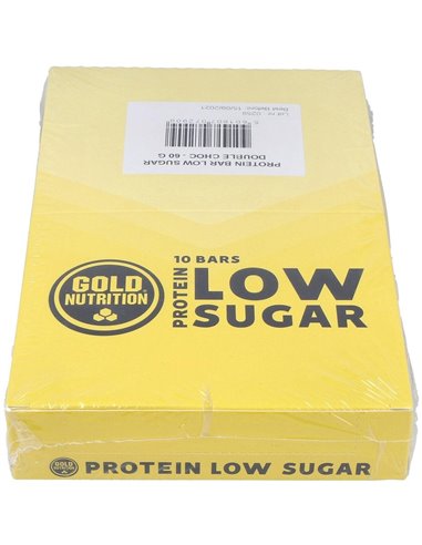 Total Protein Low Sugar Barr Doble Choc. 10Ud. de Gold Nutrition