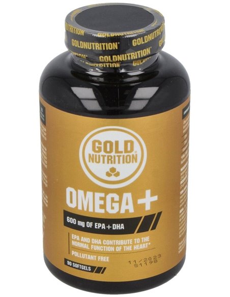 Omega+ 90Perlas de Gold Nutrition