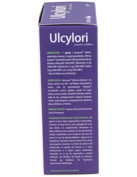 Ulcylori 30Cap. de Dietmed