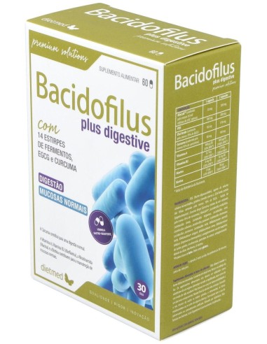 Bacidofilus Plus Digestive 60Cap. de Dietmed