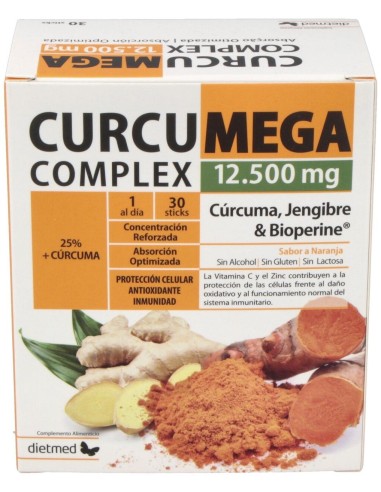 Curcumega Complex 30Sticks de Dietmed