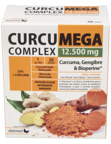 Curcumega Complex 30Sticks de Dietmed