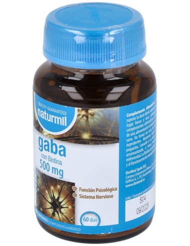 Gaba 500 mg 60 comprimidos de Dietmed