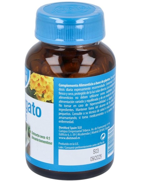 Uña De Gato 500Mg. 90Cap. de Dietmed