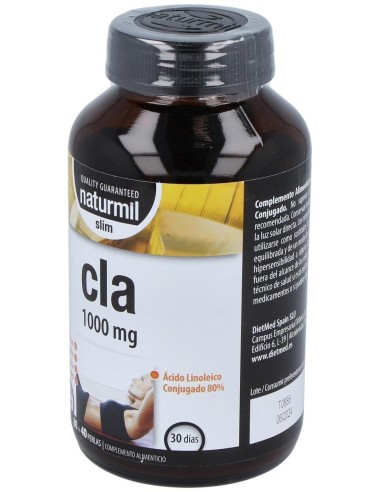 Cla Slim 1000Mg. 80+40Perlas de Dietmed