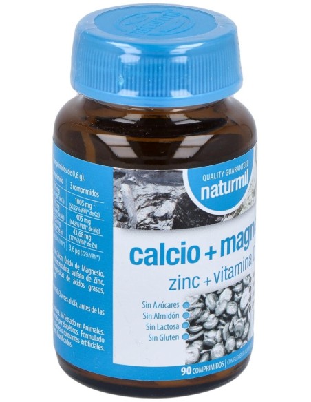 Calcio+Magnesio+Zinc+Vit. D 90Comp. de Dietmed