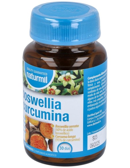 Boswelia 400Mg.+Curcumina 90Comp. de Dietmed