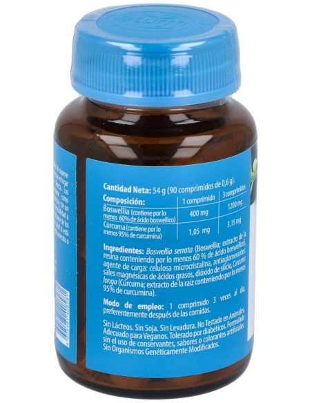 Boswelia 400Mg.+Curcumina 90Comp. de Dietmed