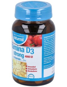 Vitamina D3 Strong 4000Ui 90Comp. de Dietmed 2