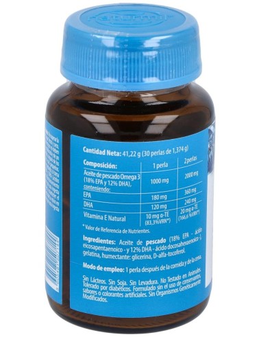 Omega 3 1000Mg. 18/12 30Perlas de Dietmed