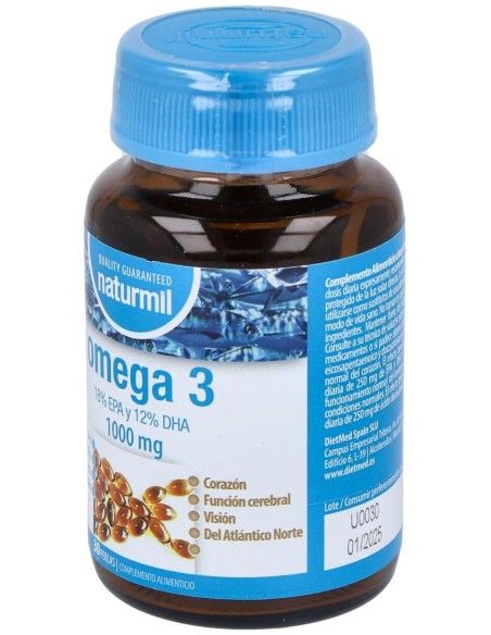 Omega 3 1000Mg. 18/12 30Perlas de Dietmed