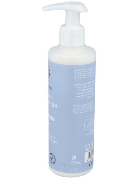 Fragance Free Locion Corporal 245Ml. Eco Vegan de Urtekram