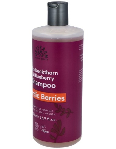 Champu Frutos Rojos 500Ml. Eco Vegan de Urtekram