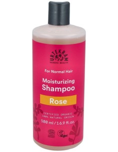 Champu Rosas Cabello Normal 500Ml. Eco Vegan de Urtekram 2
