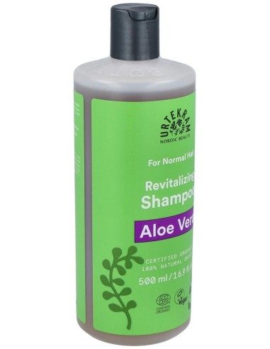 Champu Aloe Vera Cabello Normal 500Ml. Eco Ve Gan de Urtekram