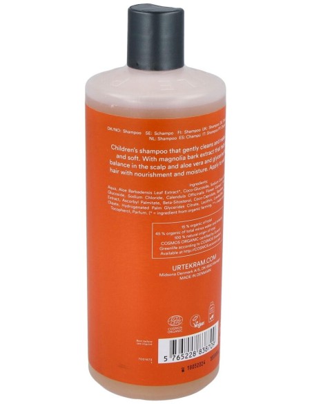 Champu Calendula Niños 500Ml. Eco Vegan de Urtekram