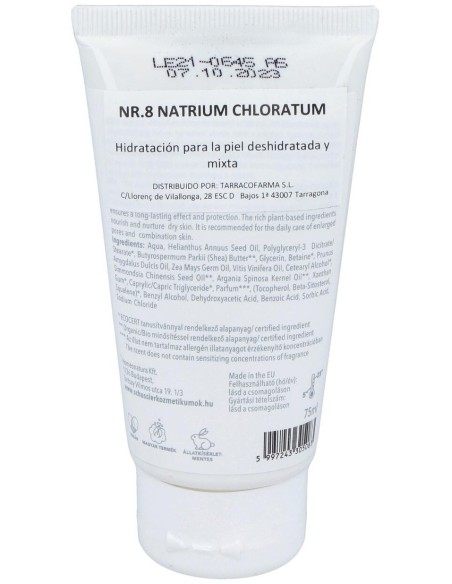 Schussler Natur Nº8 Natrium Chloratum Crema 75Ml. de Schussler Natur Cosmedics