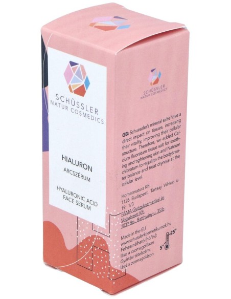 Schussler Natur Serum Facial Ac. Hialuronico 30Ml. de Schussler Natur Cosmedics