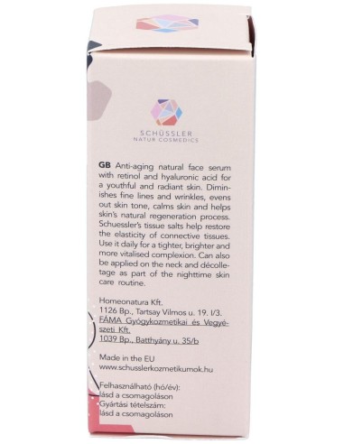 Schussler Natur Serum Facial Retinol 1% 30Ml. de Schussler Natur Cosmedics