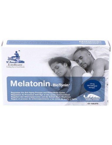 Melatonin Biotonin 1,9Mg.120Comp. Sub de Eurohealth