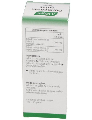 Dormeasan 50Ml. de A.Vogel