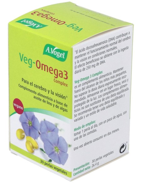 Veg-Omega 3 Complex 30Cap. de A.Vogel