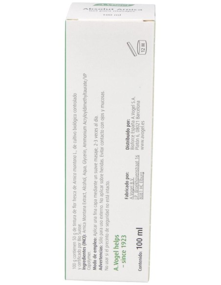 Absolut Árnica Gel Ml 100 de A.Vogel
