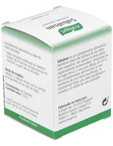 Sabalsan  30Cap. de A.Vogel