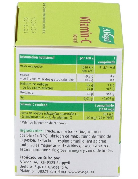 Vitamin-C Comp. 40 de A.Vogel