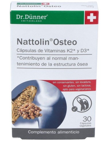 Nattolin Osteo 30Cap. Dr.Dunner de Salus