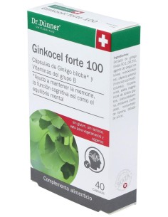 Ginkocel Forte 100 40Cap. Dr.Dunner de Salus 2