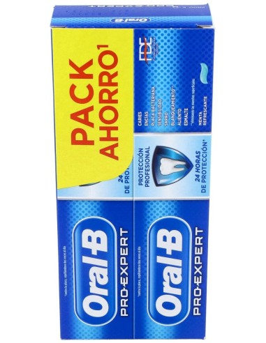 Pasta Pro-Expert Proteccion Profesional 2X100Ml. de Oral-B