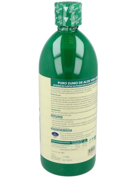 Aloe Vera Zumo 1Litro de Trepatdiet-Esi