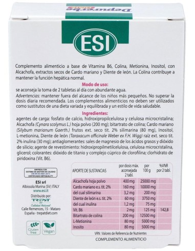 Depurerbe Forte (Hepadiet) 45Comp. de Trepatdiet-Esi