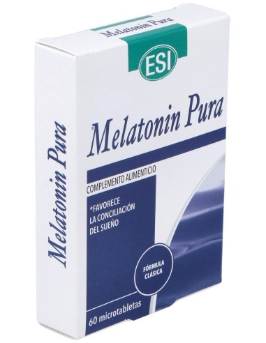 Melatonin Pura 1Mg. 60Microtabletas de Trepatdiet-Esi