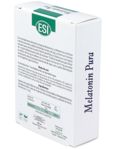Melatonin Pura 1Mg. 120Comp. de Trepatdiet-Esi