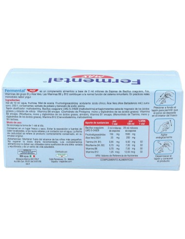 Fermental Max 12Viales de Trepatdiet-Esi