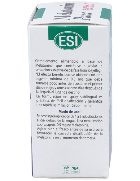 Melatonina Pura 1Mg. Spray 20Ml. de Trepatdiet-Esi
