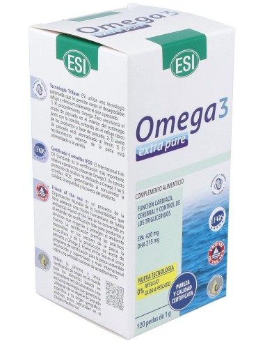 Omega 3 Extra 120Perlas de Trepatdiet-Esi