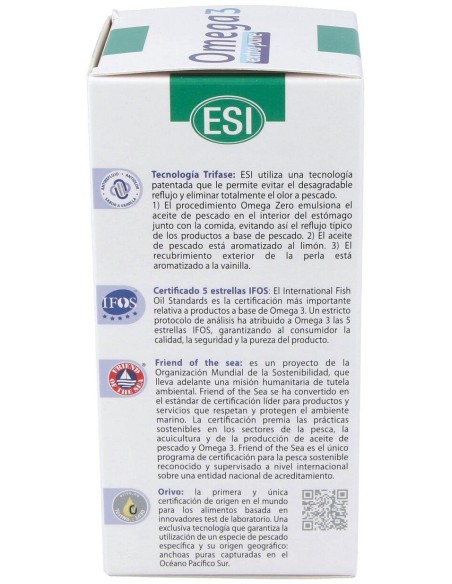Omega 3 Extra 120Perlas de Trepatdiet-Esi