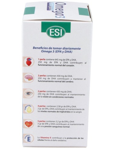 Omega 3 Extra 120Perlas de Trepatdiet-Esi