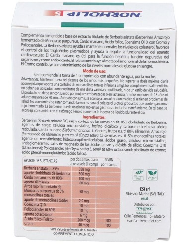 Normolip 5 Forte 36Comp. de Trepatdiet-Esi