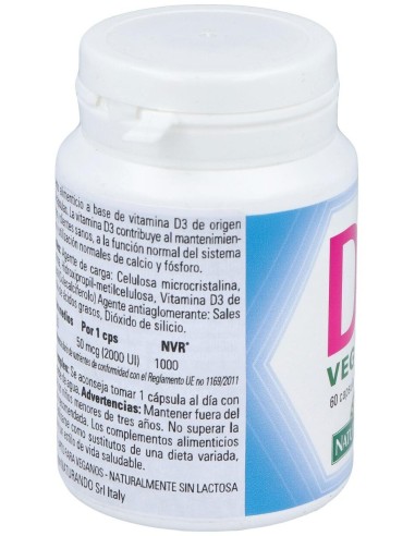 D3 Fast Vegan 60Comp. de Naturando