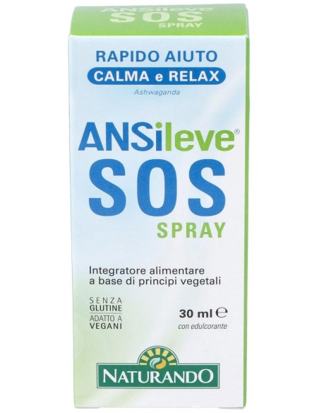 Ansileve Sos Spray 30Ml. Sg Vegan de Naturando