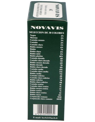 Tinte Novavis 6C Rubio Oscuro Ceniza 135Ml. de Novavis